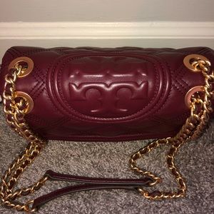 Tory Burch Soft Quilted Fleming Convertible Bag